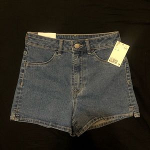 Brand new H&M high waist shorts size 2